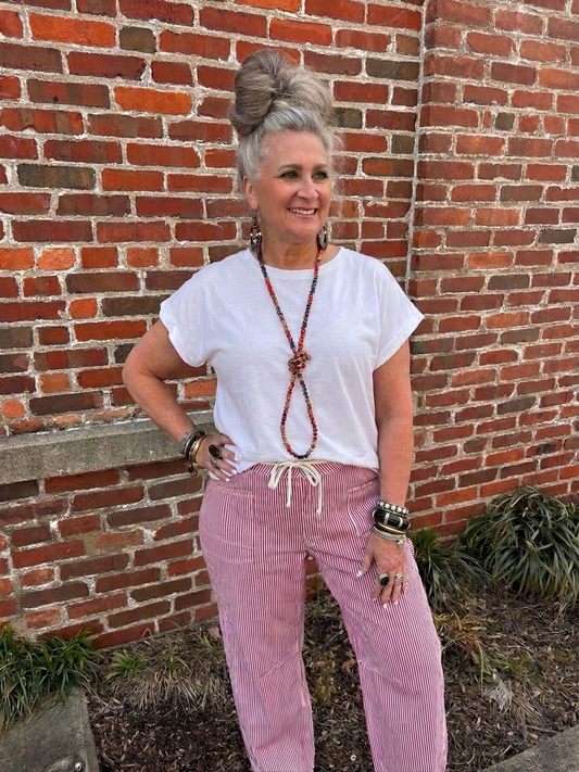 All American Girl Striped Pants