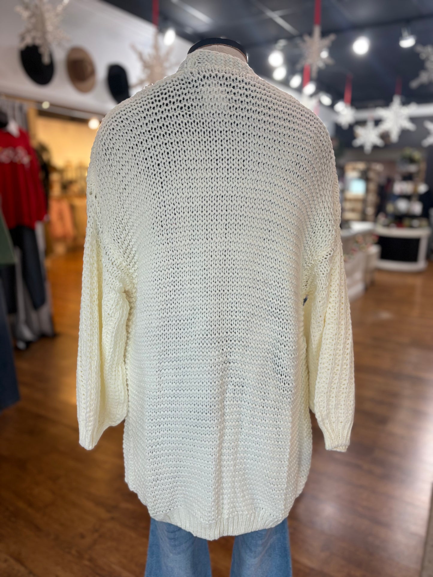 Full Comfort Oversized Cardigan