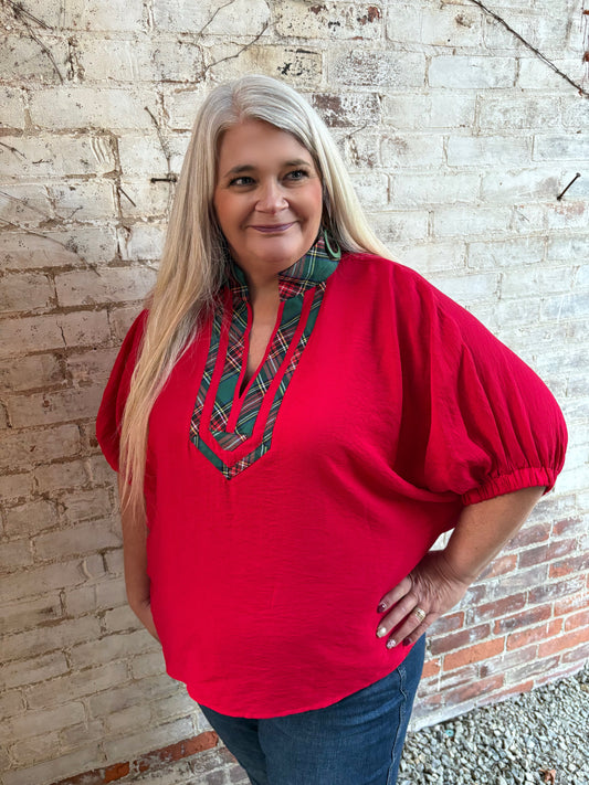Tis The Season Dolman Sleeve Top