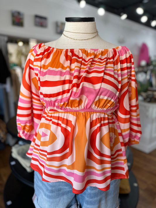 Mod To Mod Top ~ Orange