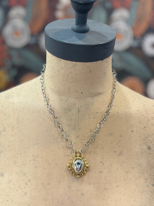 Shine On Dome Necklace