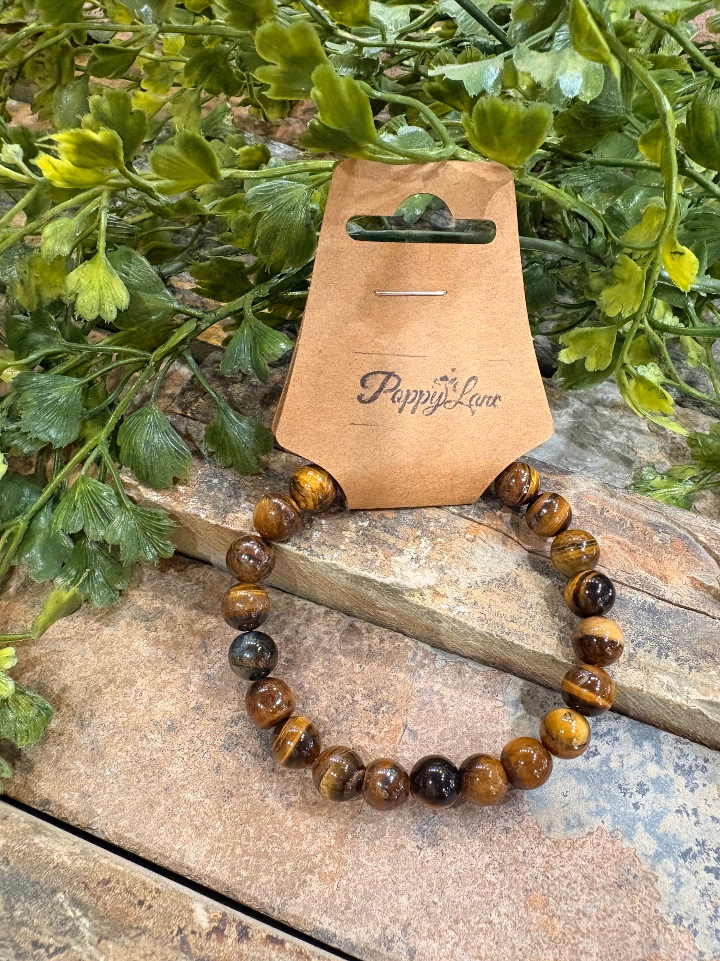 Stone Edit Natural Bracelet / Tiger's Eye Stone