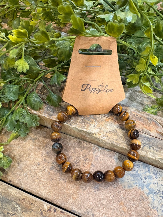 Stone Edit Natural Bracelet / Tiger's Eye Stone