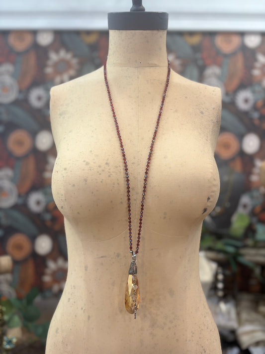 Royal Relics Crystal Necklace