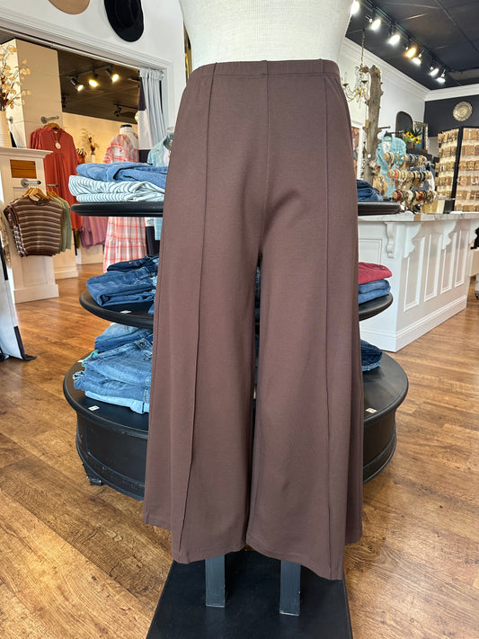 Always Easy Ponte Pants  ~ Brown