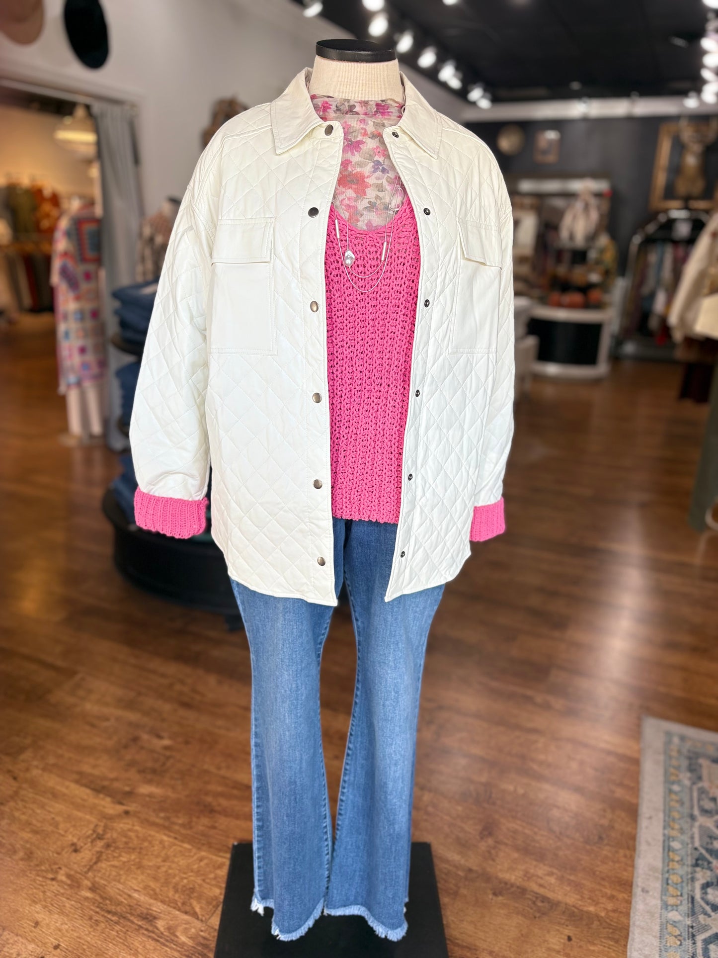 NYC Chic Faux Leather Jacket