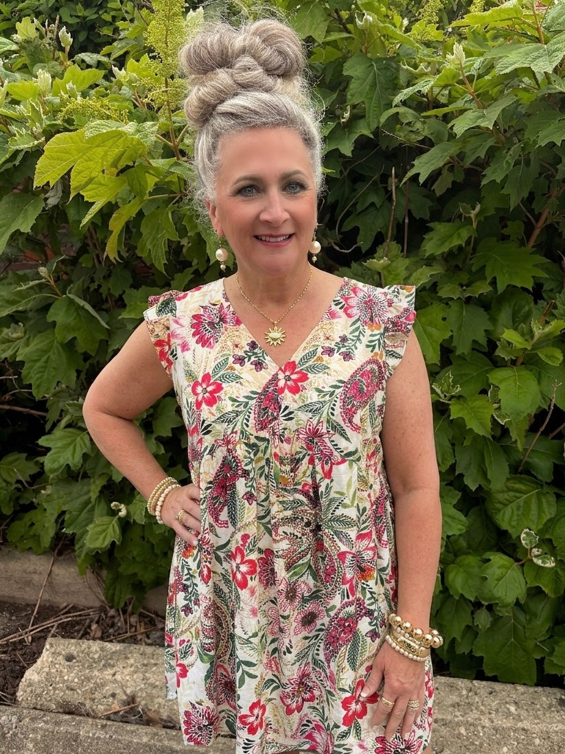 Just Wanna Be Her Floral Dress