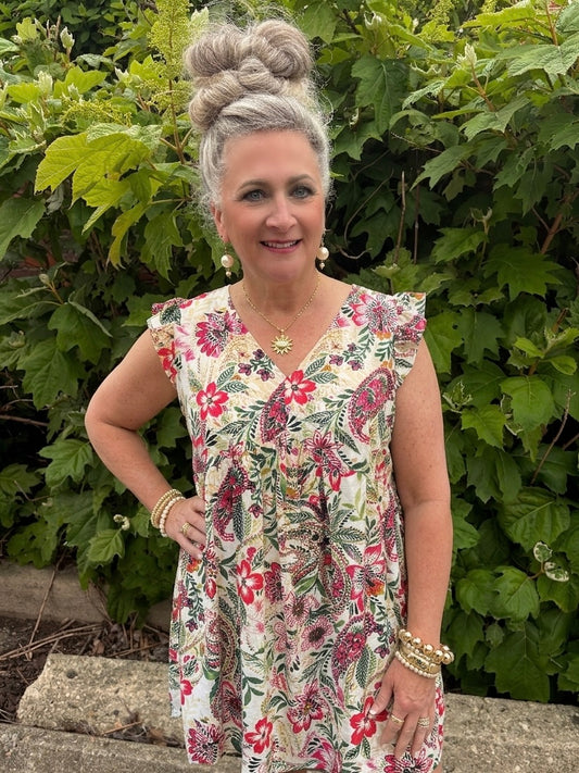 Just Wanna Be Her Floral Dress