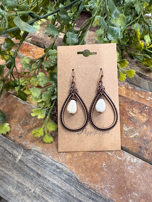 Copper Sundown Earrings
