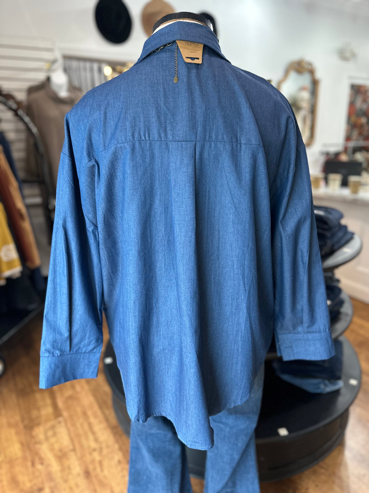 Back To Basics Button Up ~ Denim