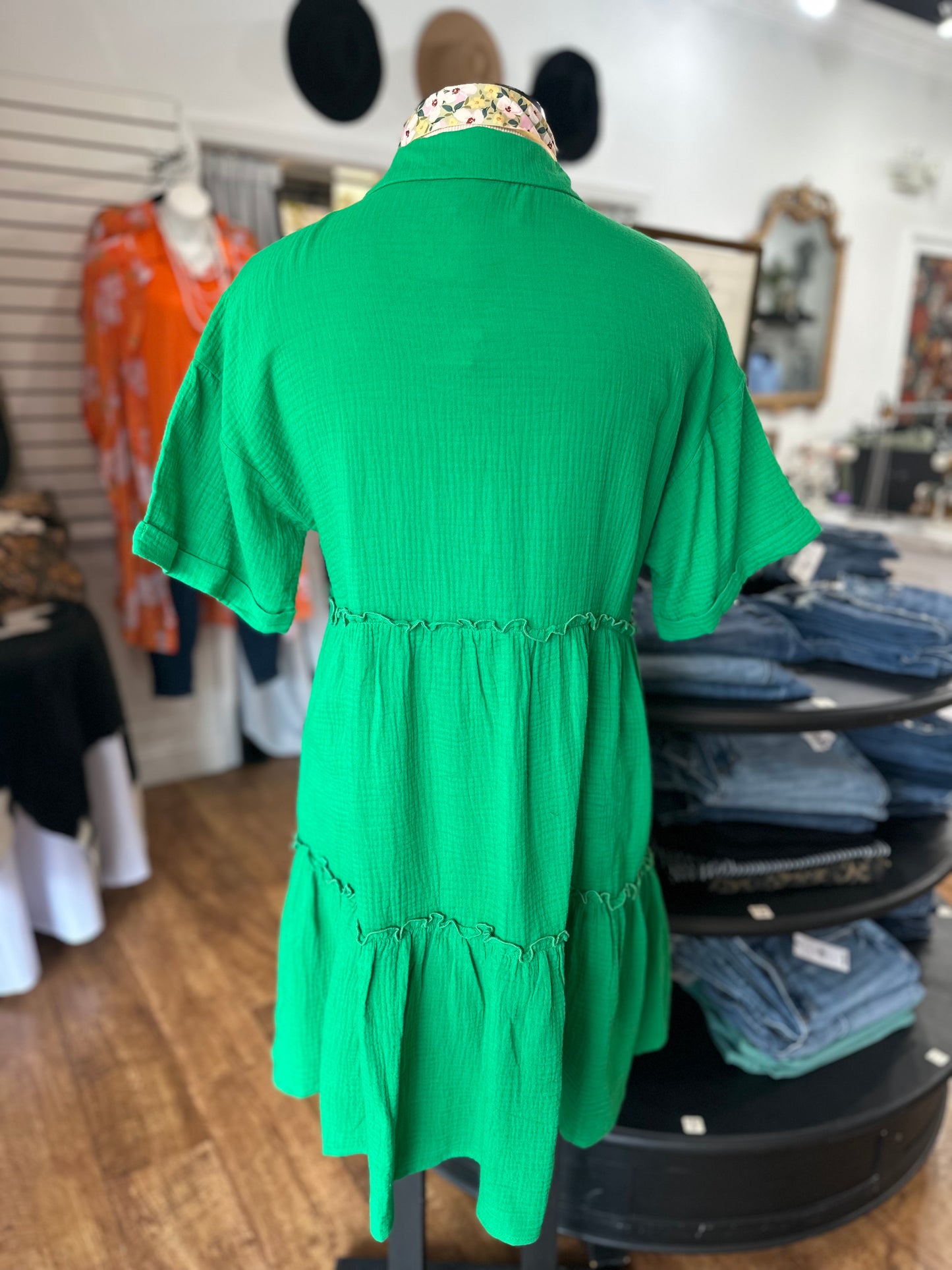 Simply Effortless Gauze Dress