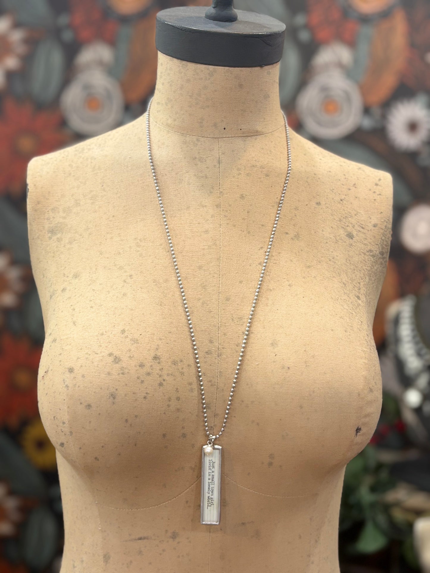 Soundtrack Of My Life Necklace ~ Don't Stop Believin'