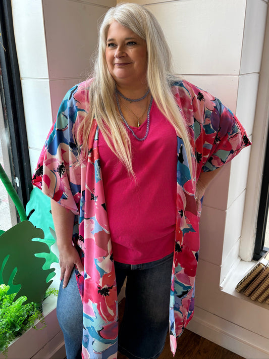 Make The Cut Floral Kimono