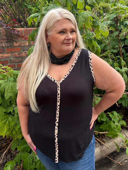 Little Bit Of Danger Tank Top