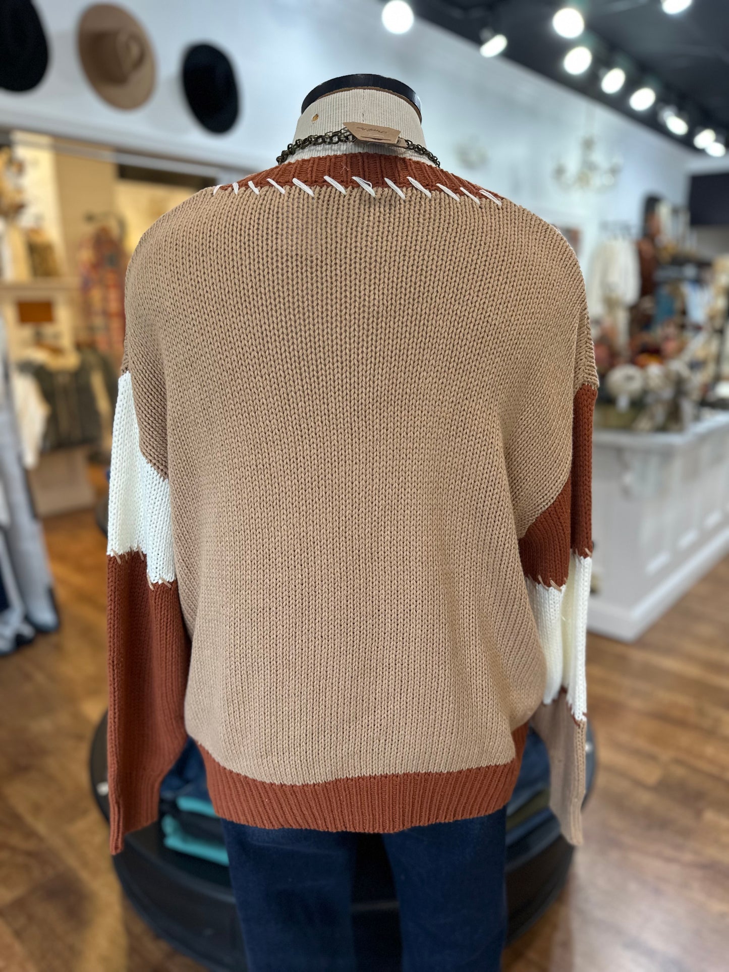 Around The Block Sweater