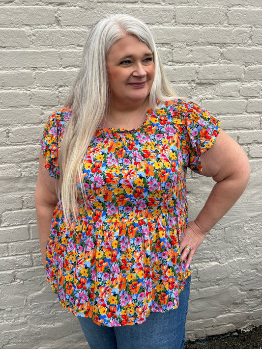Living Easy Floral Top