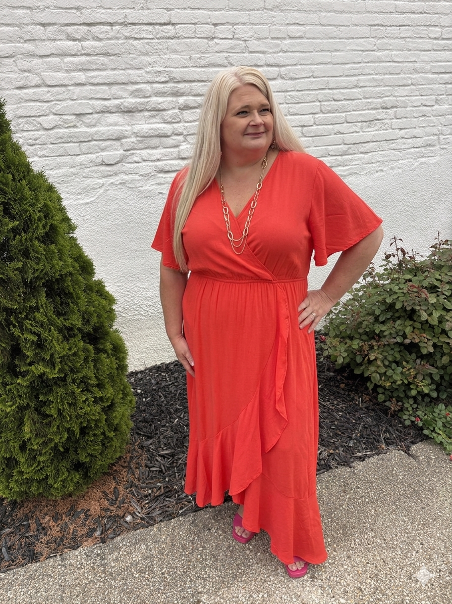 Rooftop Views Midi Dress