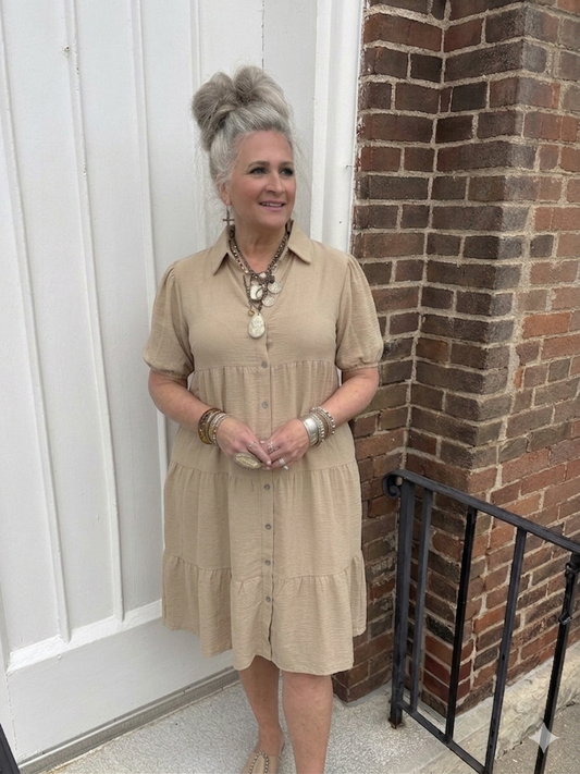 Gotta Have It Shirt Dress