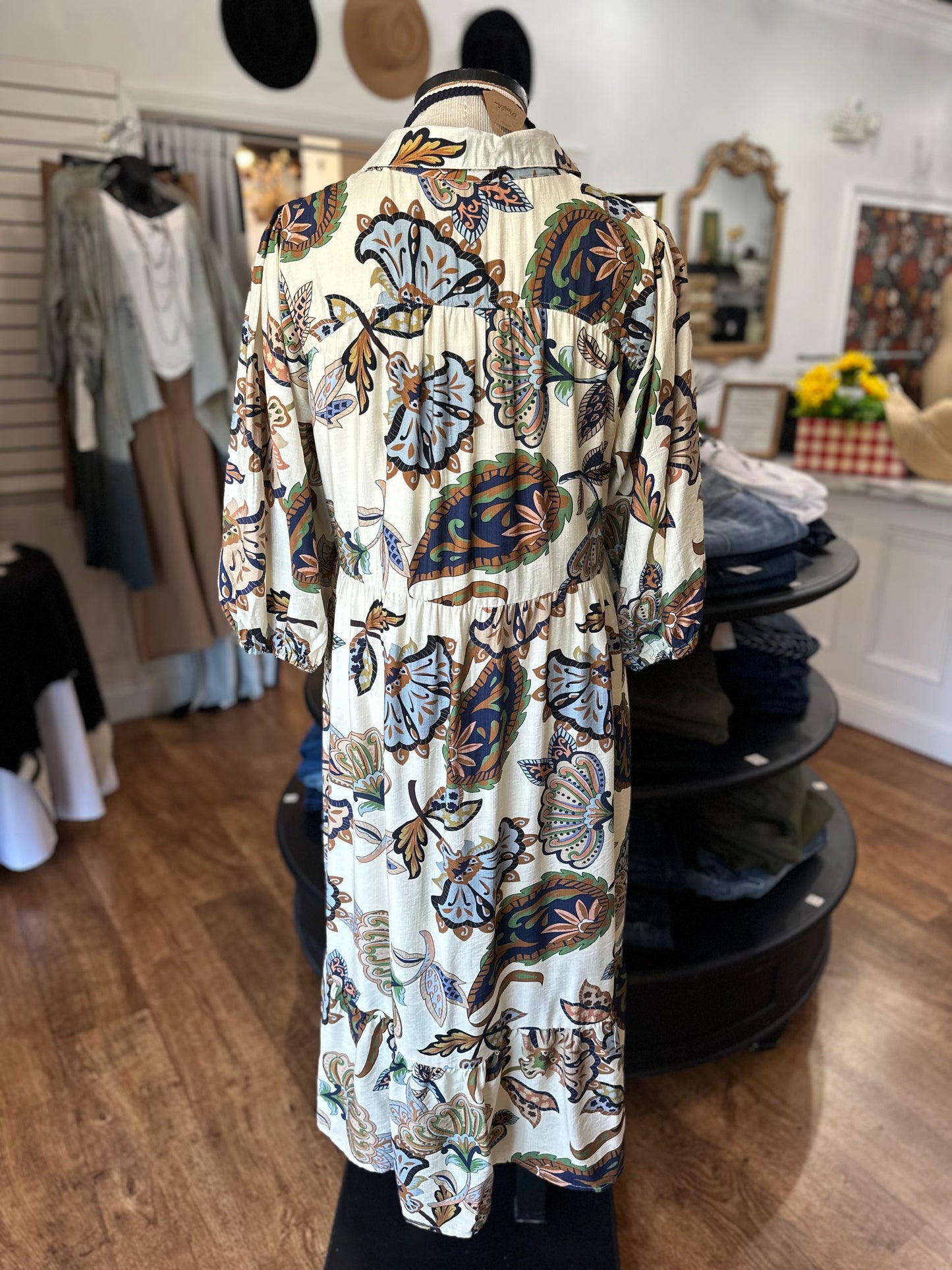 Just Like That Floral Maxi Dress