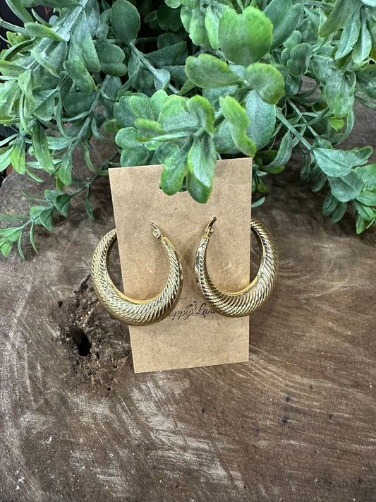 Coming Back To You Hoop Earrings