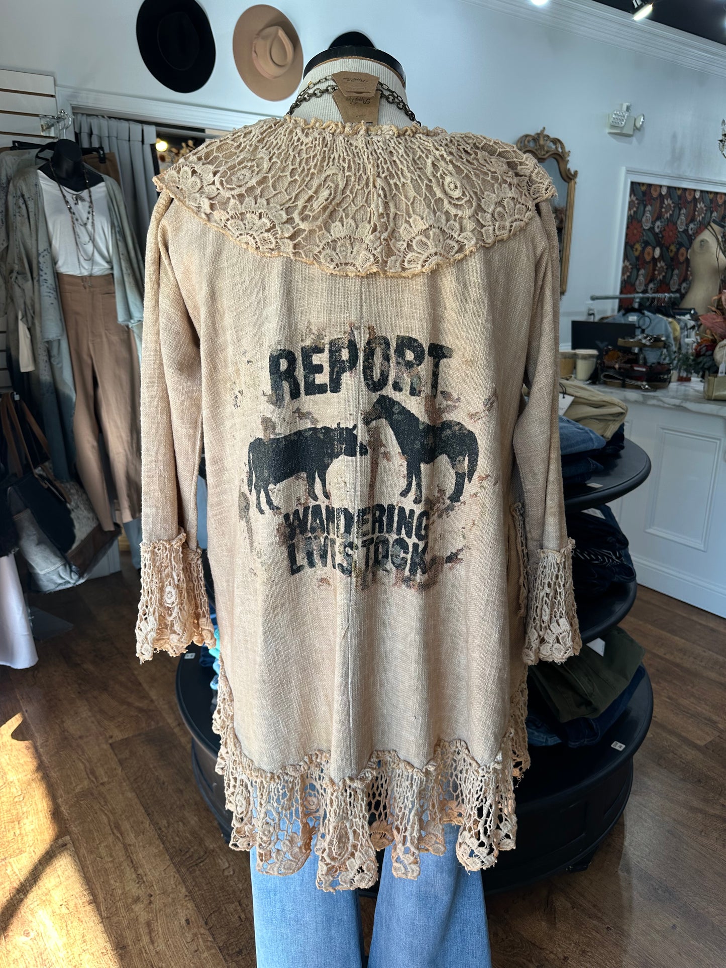 Burlap Wandering Livestock Jacket
