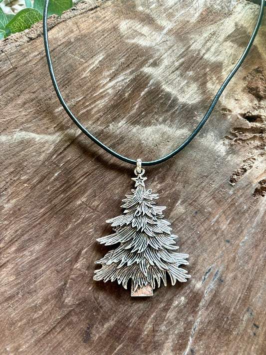 Oh, Christmas Tree Necklace