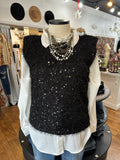 Mesmerizing Sight Sequin Top