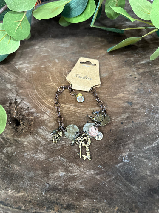Taking Chances Charm Bracelet