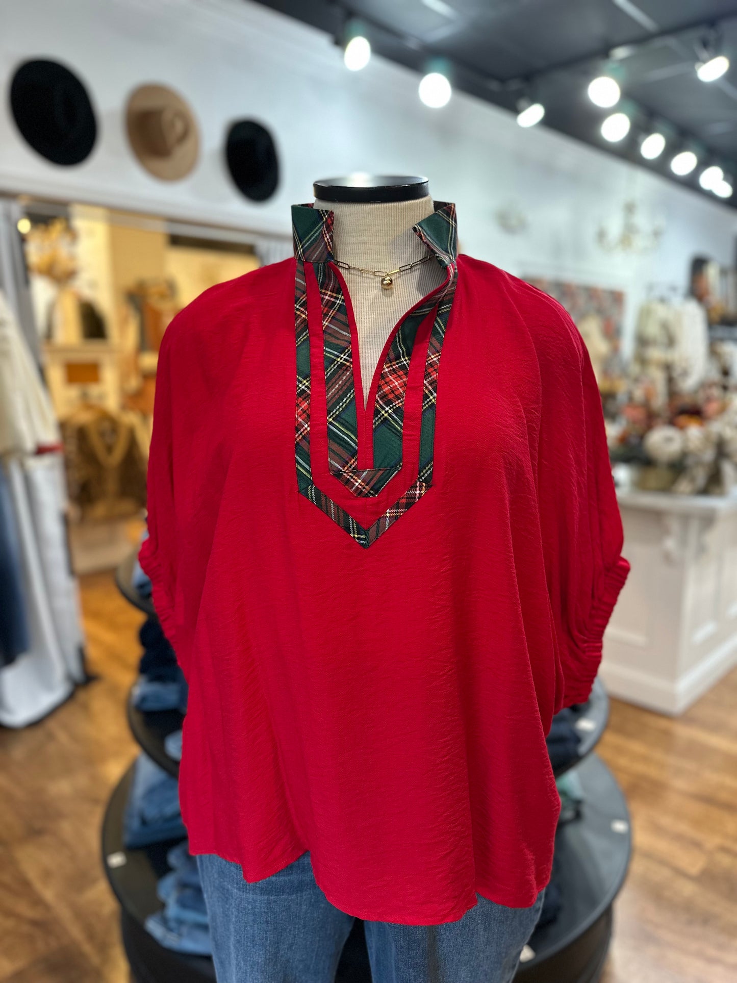 Tis The Season Dolman Sleeve Top