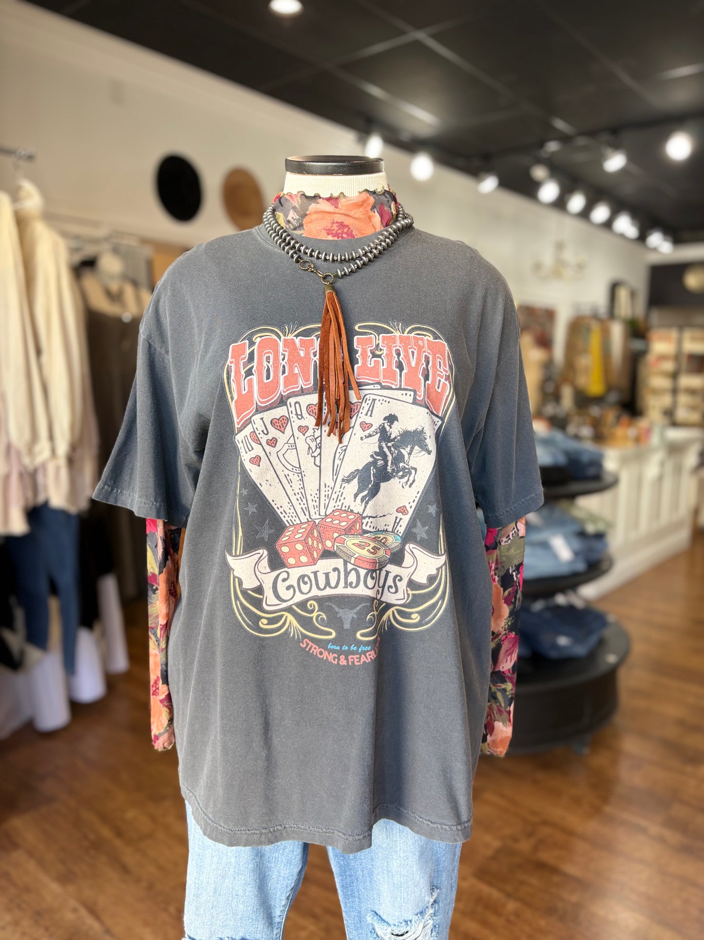 Long Live Cowboys Graphic Tee