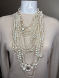 Whole Different Level Pearl Necklace / 2 Necklaces in 1