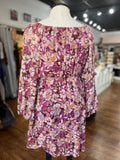 It's About Time Floral Dress