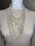 Whole Different Level Pearl Necklace / 2 Necklaces in 1