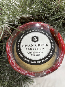 Swan Creek Holiday Pottery Small Pot Christmas In The Air