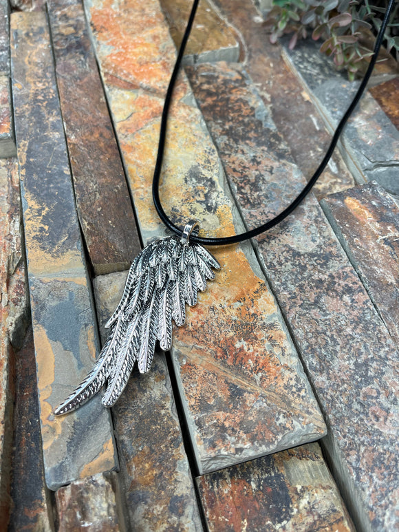 Born To Fly Wing Necklace