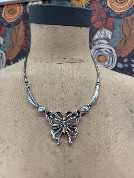 Transformed Butterfly Necklace