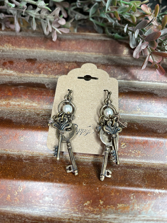 Keys to Happiness Earrings