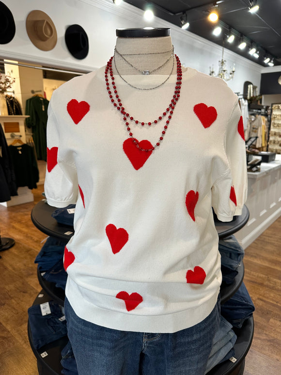 Heart On The Line Sweater