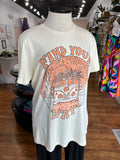 Find Your Way Graphic Tee ~ Ivory