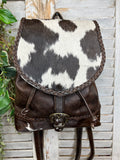 Myra Urgis Leather & Hairon Backpack