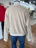 Better Get Going Sherpa Pullover ~ Cream
