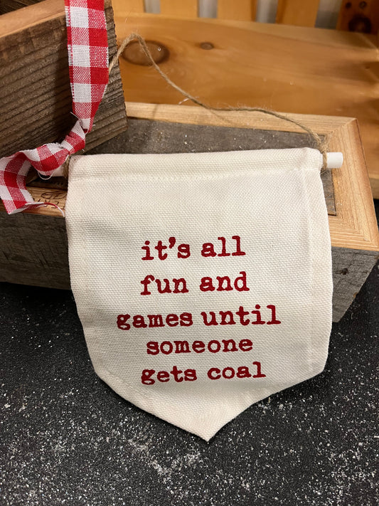 Fun And Games Mini Banner